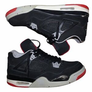 Nike Air Jordan 4 Retro 'Bred' (2019) Mens Size 10